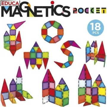 EDUCA - Magnetics Pocket 18 Pcs 20271  - 3
