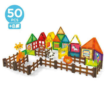 EDUCA - Magnetics Park Zoo 50 Pcs 20270  - 3