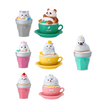 CharaLatte Art Case Animais Sortidos Figura BANDAI - 1
