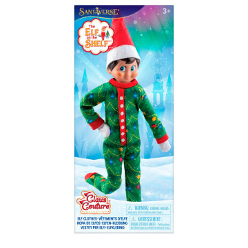 Pijama de boneca de árvore de Natal na prateleira CEFA TOYS - 1