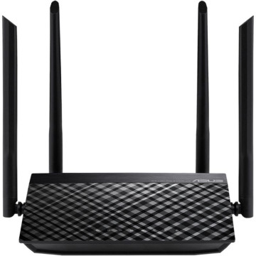 Roteador sem fio Asus RT-AC1200 V2/ WiFi 6/ 1200 Mbps/ 2,4 GHz 5 GHz/ 4 antenas/ WiFi 802.11ax/ac/n/a/ - n/b/g ASUS - 1