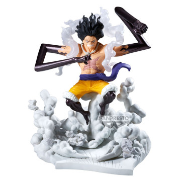 Figura Monkey D Luffy Gear 4 Senkokkei One Piece 15cm BANPRESTO - 1