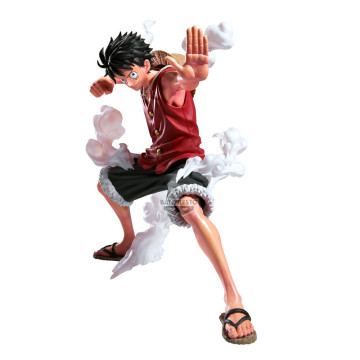 Figura Monkey D Luffy Maximatic Plus One Piece 21cm BANPRESTO - 1