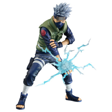 Figura Kakashi Hatake Grandista Naruto Shippuden 23cm BANPRESTO - 1