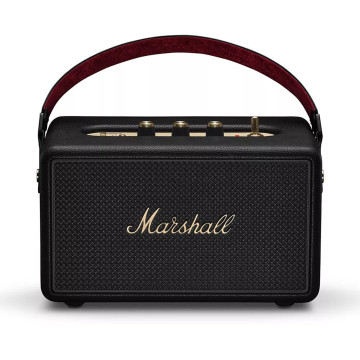 CAIXA DE SOM MARSHALL KILBURN III PRETO E DE LATÃO MARSHALL - 1