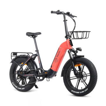 BICICLETA ELÉTRICA YOUIN BK1716 LUXOR II CORAL/NE Youin - 1