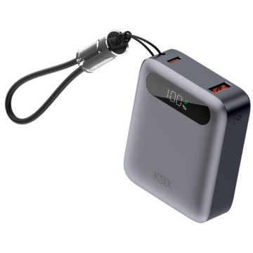 POWERBANK KSIX 10K 1xUSB C + 1xUSB A 22W KSIX - 1