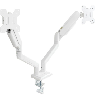 TooQ DB1434TNR-W Suporte de mesa para monitor duplo/giratório/inclinável/até 10 kg TOOQ - 1