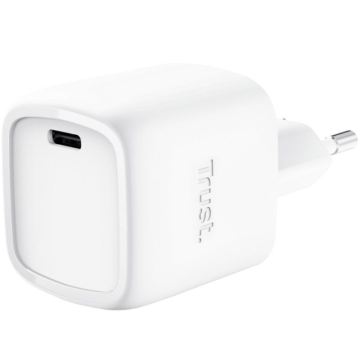 Carregador de parede Trust Maxo 30W GaN/ 1xUSB Tipo C/ 30W TRUST - 1
