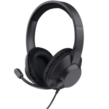 Fones de ouvido Trust Ayda Max USB-ENC/ com microfone/ USB/ Preto TRUST - 1