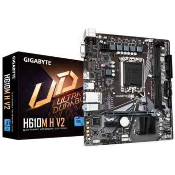Placa-mãe Gigabyte H610M H V2 soquete 1700/ Micro ATX GIGABYTE - 1
