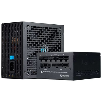 Fonte de alimentação Hiditec GDX850 V3/ 850 W/ Ventoinha de 14 cm/ ATX 3.1/ PCIe 5.1/ 80 Plus Gold HIDITEC - 1