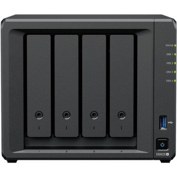 Synology Diskstation DS925+ NAS/ 4 baias 3,5'- 2,5'/ 8 GB DDR4/ Formato Torre SYNOLOGY - 1