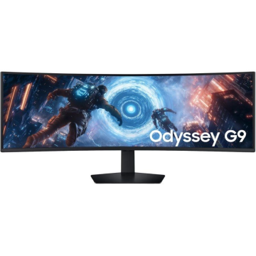 Monitor gamer curvo ultrafino Samsung Odyssey G9 G91F S49FG910EU de 49'/ QHD duplo/ 1 ms/ 144 Hz/ Altura ajustável Samsung - 1