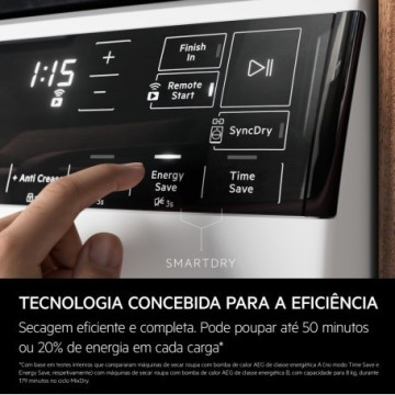 AEG - Máq. Secar Roupa TR959V6PBC AEG - 2