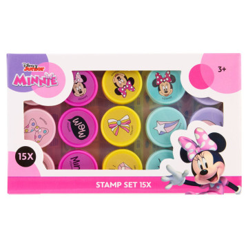 Pacote blister com 15 carimbos da Disney Minnie CANENCO - 1