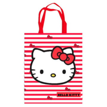 Sacola de compras listrada Hello Kitty SANRIO - 1