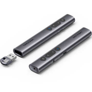 Vention KQJH0/ 2,4 GHz/ Apresentador sem fio Bluetooth cinza VENTION - 1