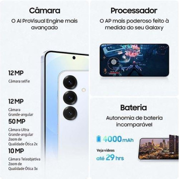 SAMSUNG - Galaxy S25 256GB Cinza SM-S931BZSGEUB Samsung - 3