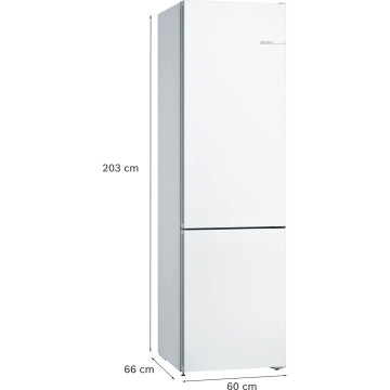 BOSCH - Combinado Série4 KGN39VWDC BOSCH - 7