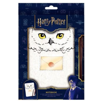 Caderno A5 + caneta Hedwig Harry Potter CANENCO - 1