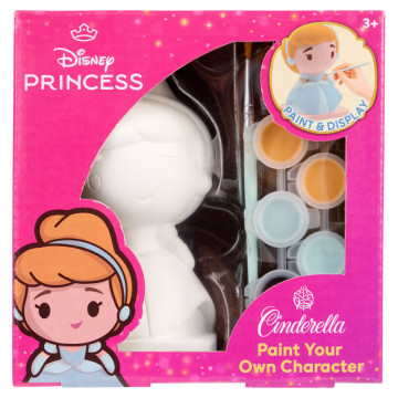 Figura de gesso para pintar a Cinderela da Disney CANENCO - 1