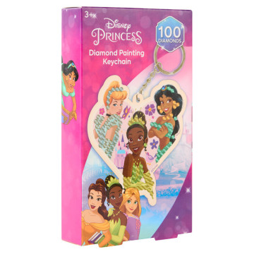 Chaveiro de diamante da princesa Disney CANENCO - 1
