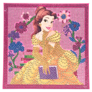 Pintura Diamante Bela A Bela e a Fera Disney CANENCO - 1
