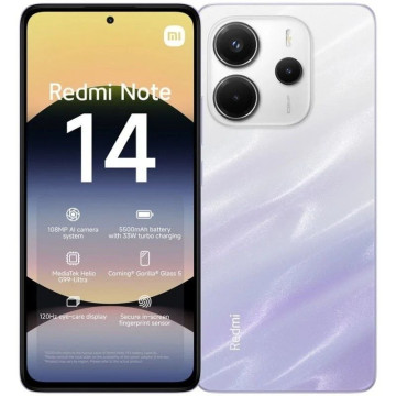 Smartphone Xiaomi Redmi Note 14 8GB/ 256GB/ 6,67'/ Roxo XIAOMI - 1