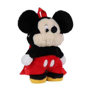 Mochila de pelúcia Mickey Disney 30cm  - 1