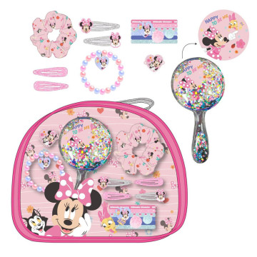 Conjunto de estojos de beleza Disney Minnie Mouse  - 1