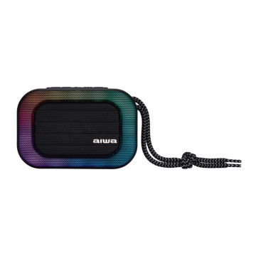 Caixa de som AIWA BST130TN preta 5W BT USB MP3 FM AIWA - 1