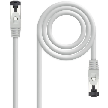 Cabo de rede RJ45 SSTP Nanocable 10.20.2002 Cat.8.1/ 2m/ Cinza NANO CABLE - 1