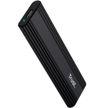 Gabinete externo Trust 25806 M.2 SSD/ USB 3.2 Gen2/ Sem parafusos TRUST - 1
