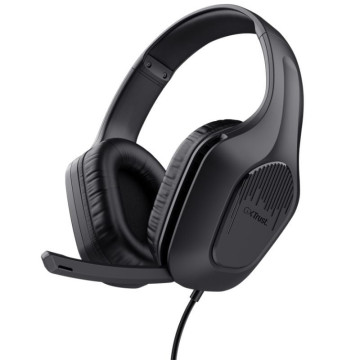 Trust Gaming GXT 417 Zirox Gaming Headset com microfone/conector 3,5/preto TRUST GAMING - 1