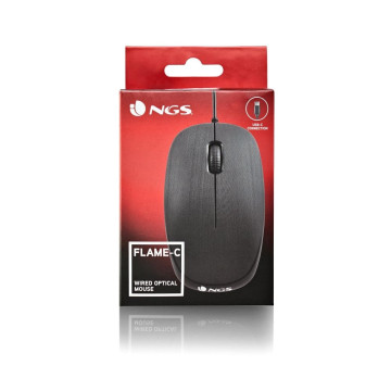NGS - Rato Óptico com Fio USB-C FLAME-C NGS - 6