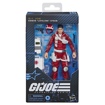 Figura Edwin Lifeline Steen Classified Series GI Joe 15 cm HASBRO - 1