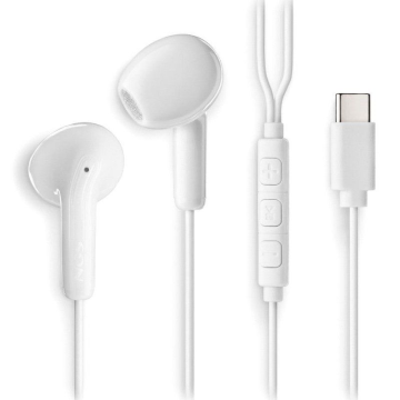 Fones de ouvido intra-auriculares NGS Cross Glide/ com microfone/ USB tipo C/ branco NGS - 1
