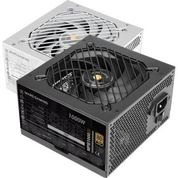 Fonte de alimentação Mars Gaming MPB1000SI/ 1000W/ Ventoinha de 14cm/ 80 Plus Gold Mars Gaming - 1