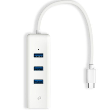 Hub USB Tipo C 3.0 TP-Link UE330C/ 3xUSB/ 1xRJ45/ Branco TP-LINK - 1