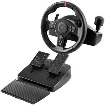 Volante Mars Gaming MWH-RSXONE com pedais e câmbio manual Mars Gaming - 1