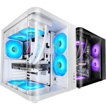 Mars Gaming MC-CURV/ Caixa de jogos semi-torre branca Mars Gaming - 1