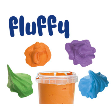 FJNINCO - Pintar Com Os Dedos Fluffly 4*120ml S14441  - 2