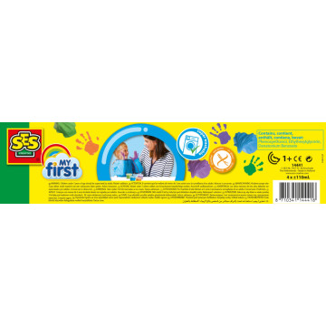 FJNINCO - Pintar Com Os Dedos Fluffly 4*120ml S14441  - 8