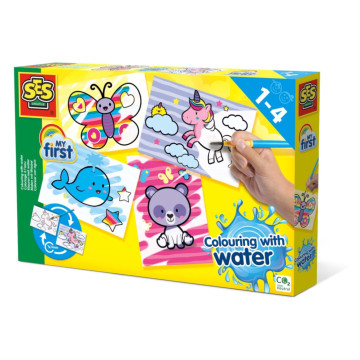 FJNINCO - Colorir Com Água - Animais S14454  - 1