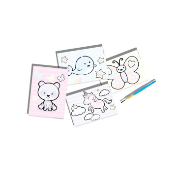 FJNINCO - Colorir Com Água - Animais S14454  - 4