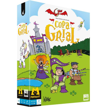 Jogo de tabuleiro Taça do Graal Espanhol  - 1