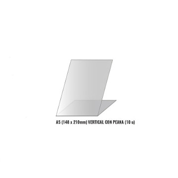 PACOTE DE PORTA-PREÇOS 10 (A5 COM SUPORTE) 148 X 210 mm VARIOS - 1