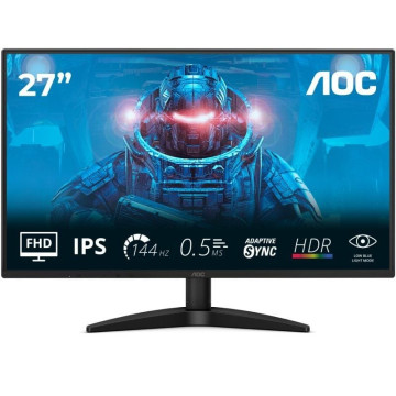 Monitor Gamer AOC 27B36X de 27" / Full HD / 0,5ms / 180Hz / IPS / Preto AOC - 1