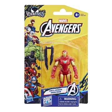 Figura do Homem de Ferro Anti-Venom dos Vingadores Marvel 10cm HASBRO - 1